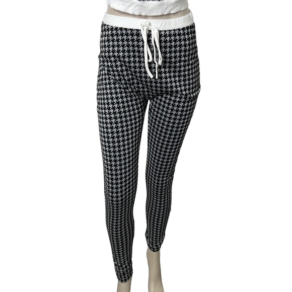 Black & Grey ‘Clueless Collar Two Piece Leggings Set - Picture 6 of 13